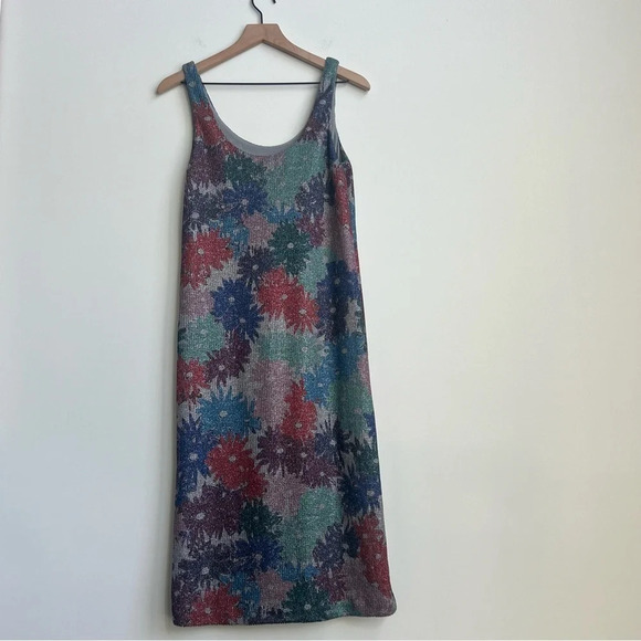 SPLENDID X MARGHERITA MISSONI Dress Brillare Daisy Metallic Midi Sheath Small - Picture 5 of 16